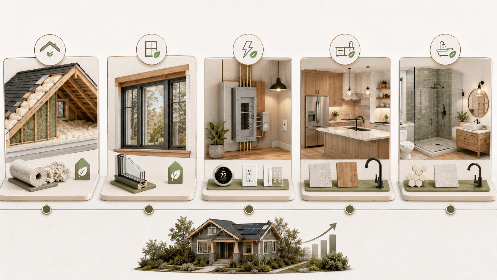 Comparison of Berkeley home renovation upgrades and the comfort, capacity, and function each one delivers