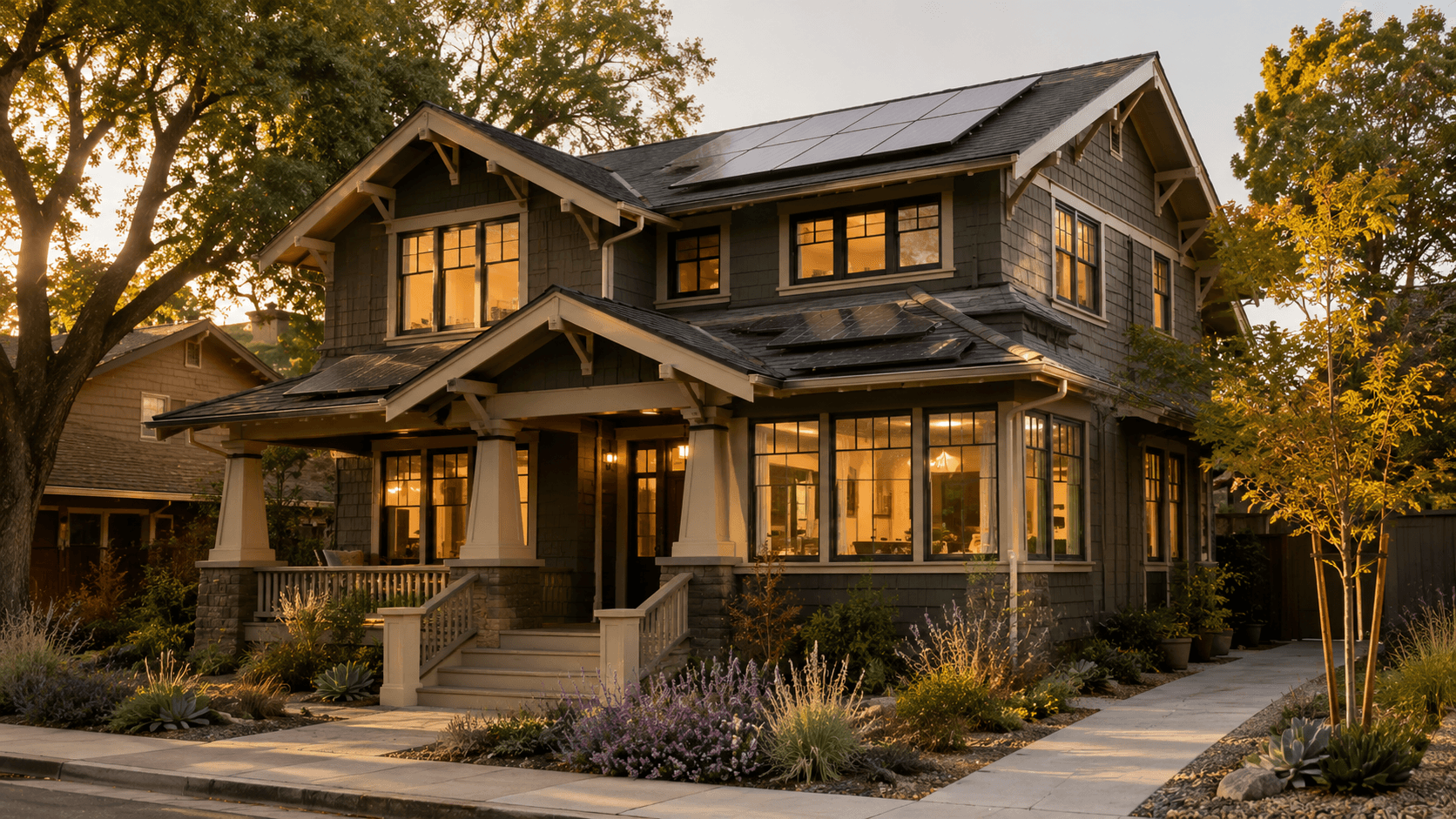 Energy-efficient Berkeley home remodel with upgraded windows and insulated building envelope
