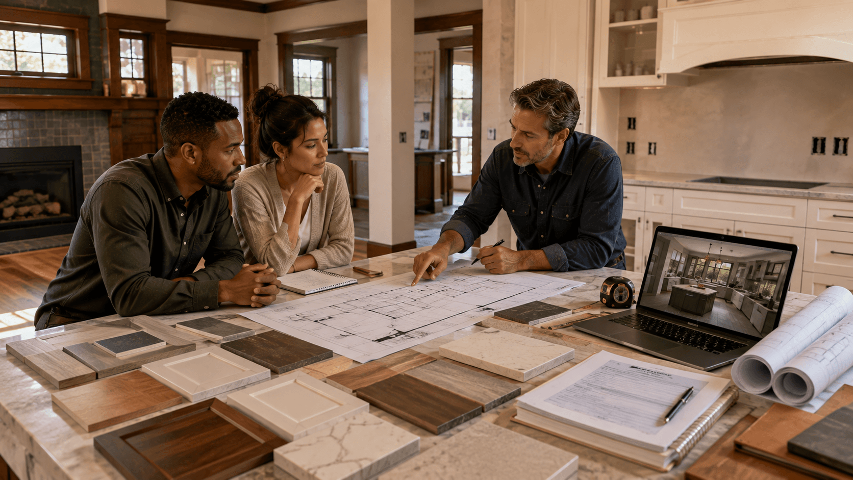 Overview of City of Oakland permit requirements for remodeling projects, including building permits for kitchens, bathrooms, additions, ADUs, and MEP work